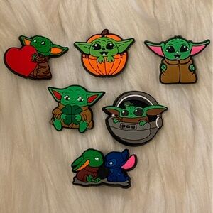Grogu Croc Charms Bundle